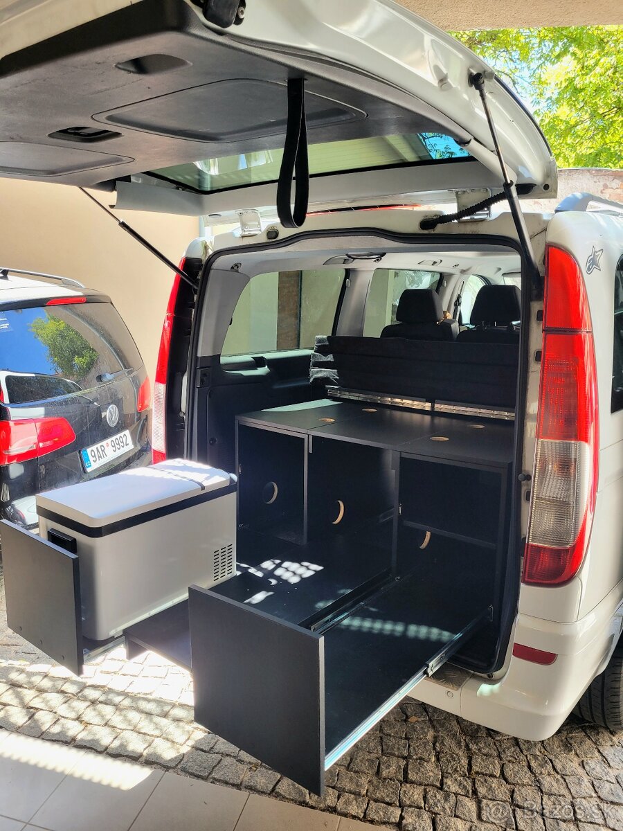 Vstavba obytná camping box camper - 14