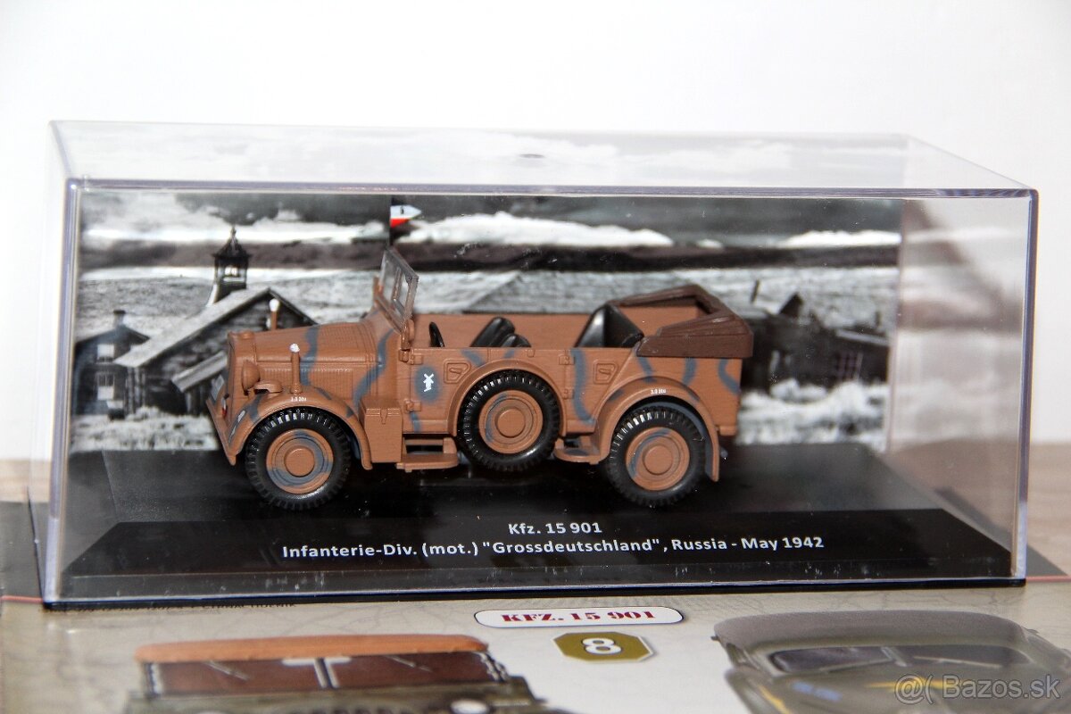 Vojenské Automobily 2. sv. vojny DeAgostini 1:43 - 14