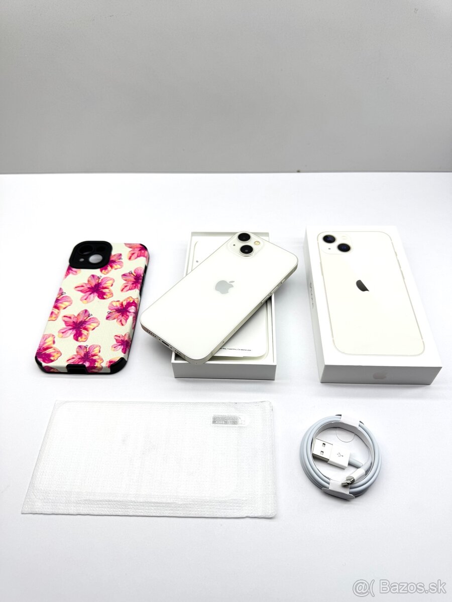 iPhone 13 128GB WHITE ORIGINÁL STAV+PRÍSLUŠENSTVO - 14