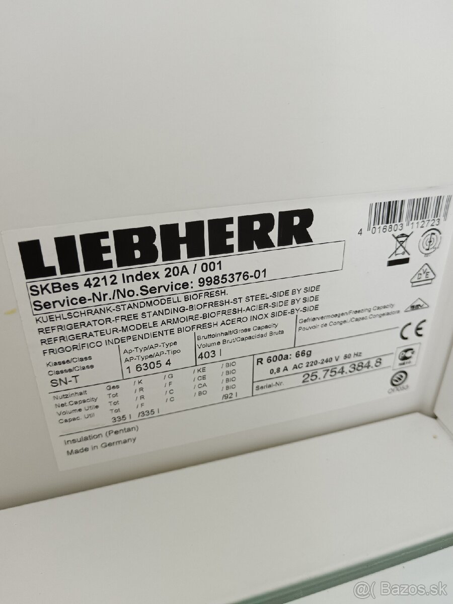 Liebherr side by side - 14