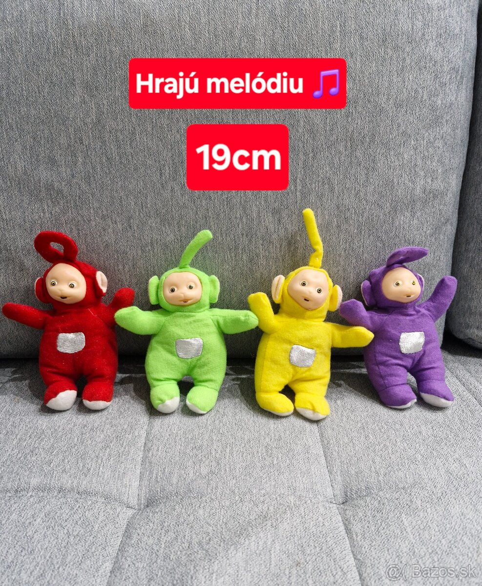 PAT a MAT, Teletubbies plysove postavicky - 14