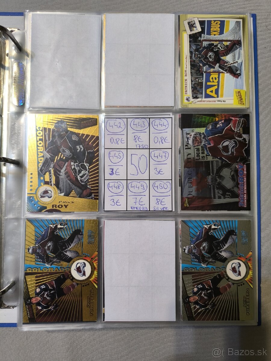 Hokejové kartičky - Patrick Roy 2 - 14