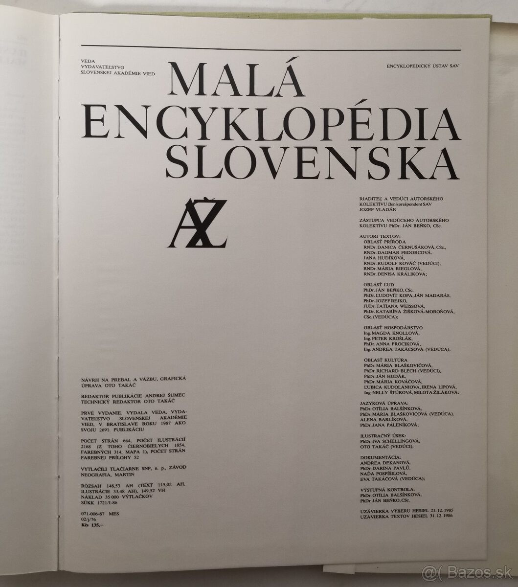 MALÁ ENCYKLOPÉDIA SLOVENSKA - 14