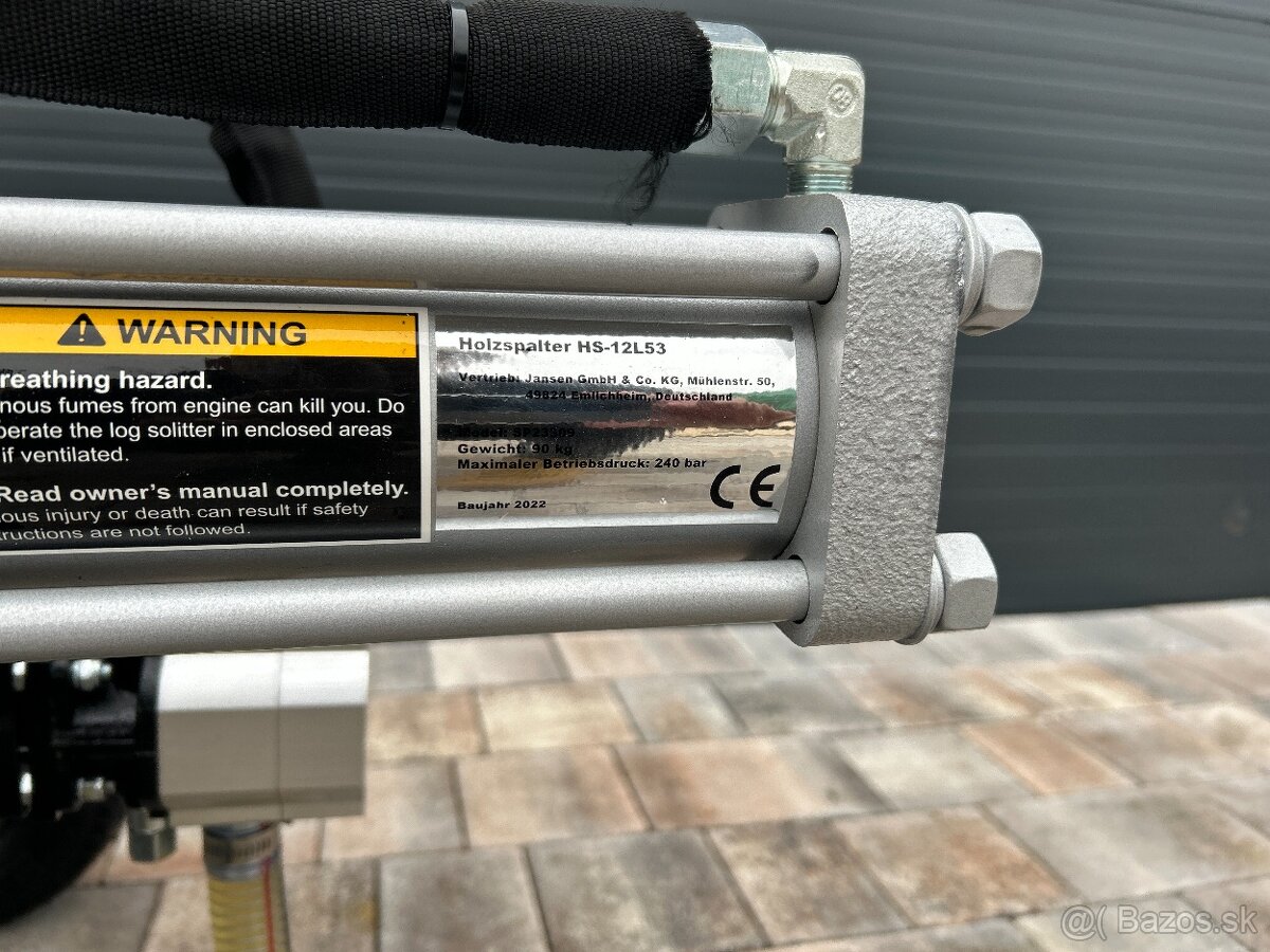 Benzínová štiepačka JANSEN HS-12L53 12 ton 53 cm - 14