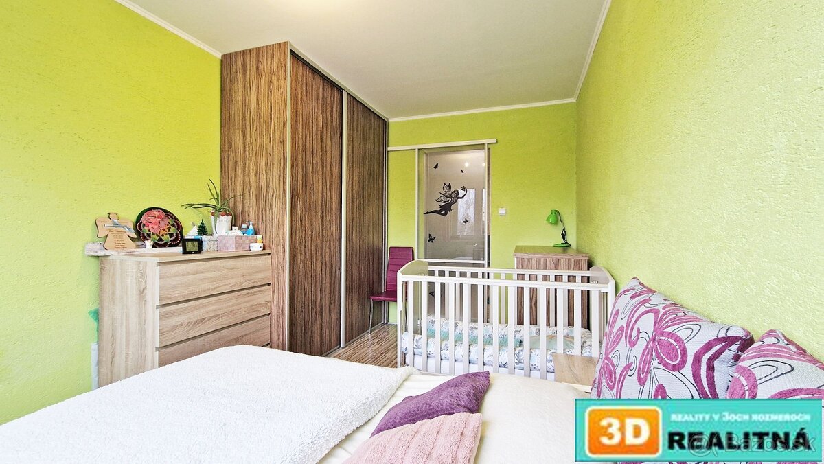 Na predaj trojizbový zrekonštr. byt 70,5 m2 - sídl. Zapotôčk - 14