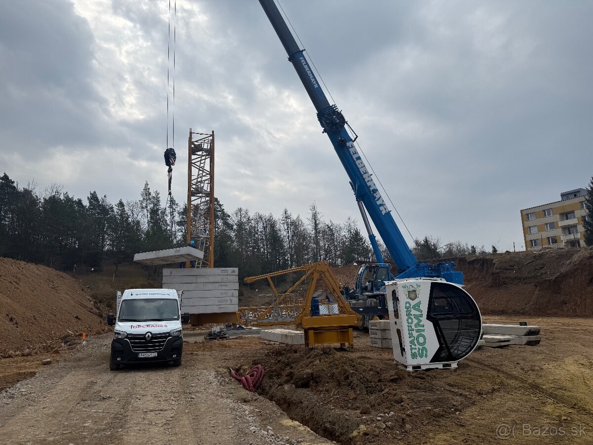 Vežový stavebný žeriav Soima 6018TL - 14