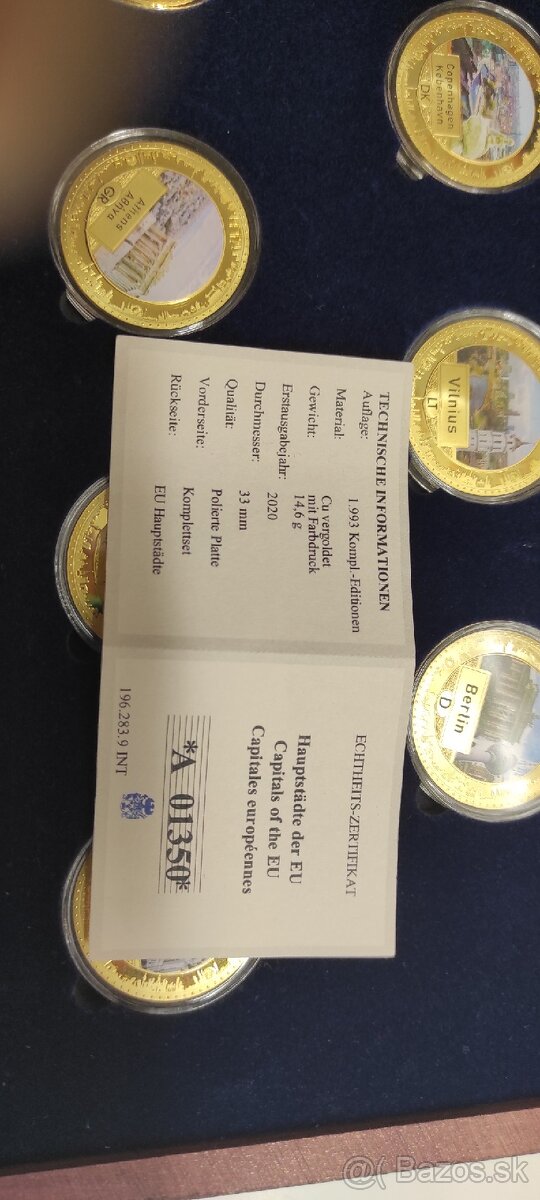 Mince EU miest pozlatene - 14