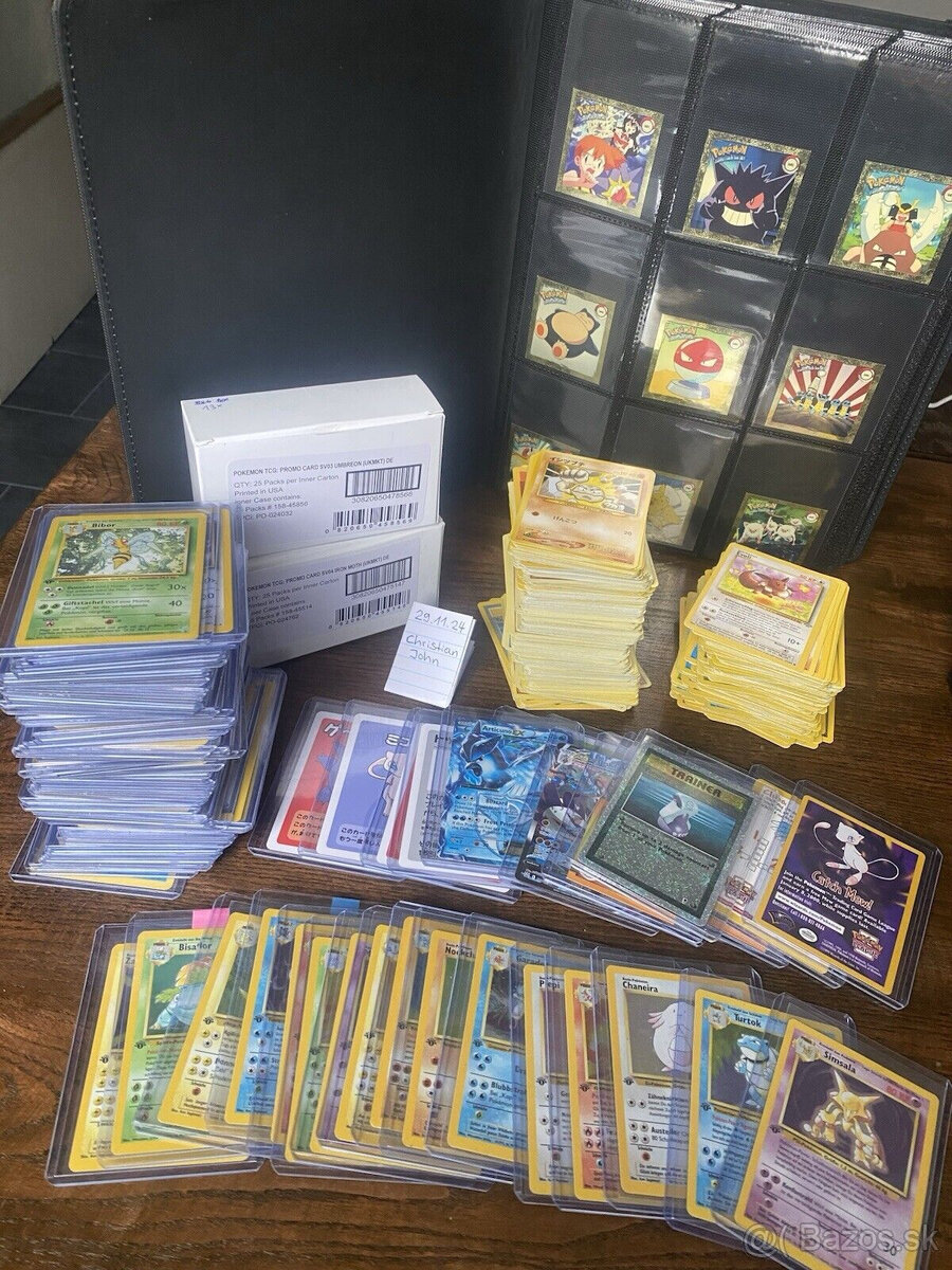 Stará kolekcia kariet Pokémonov - 14