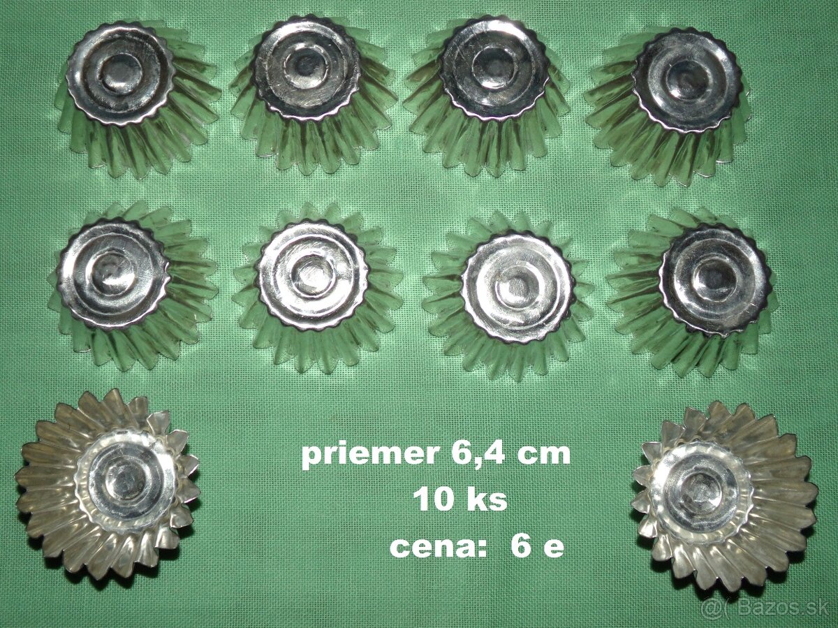 RETRO FORMIČKY, KOŠÍČKY, VANIČKY, ORIEŠKY, VYKRAJOVAČKY - 14