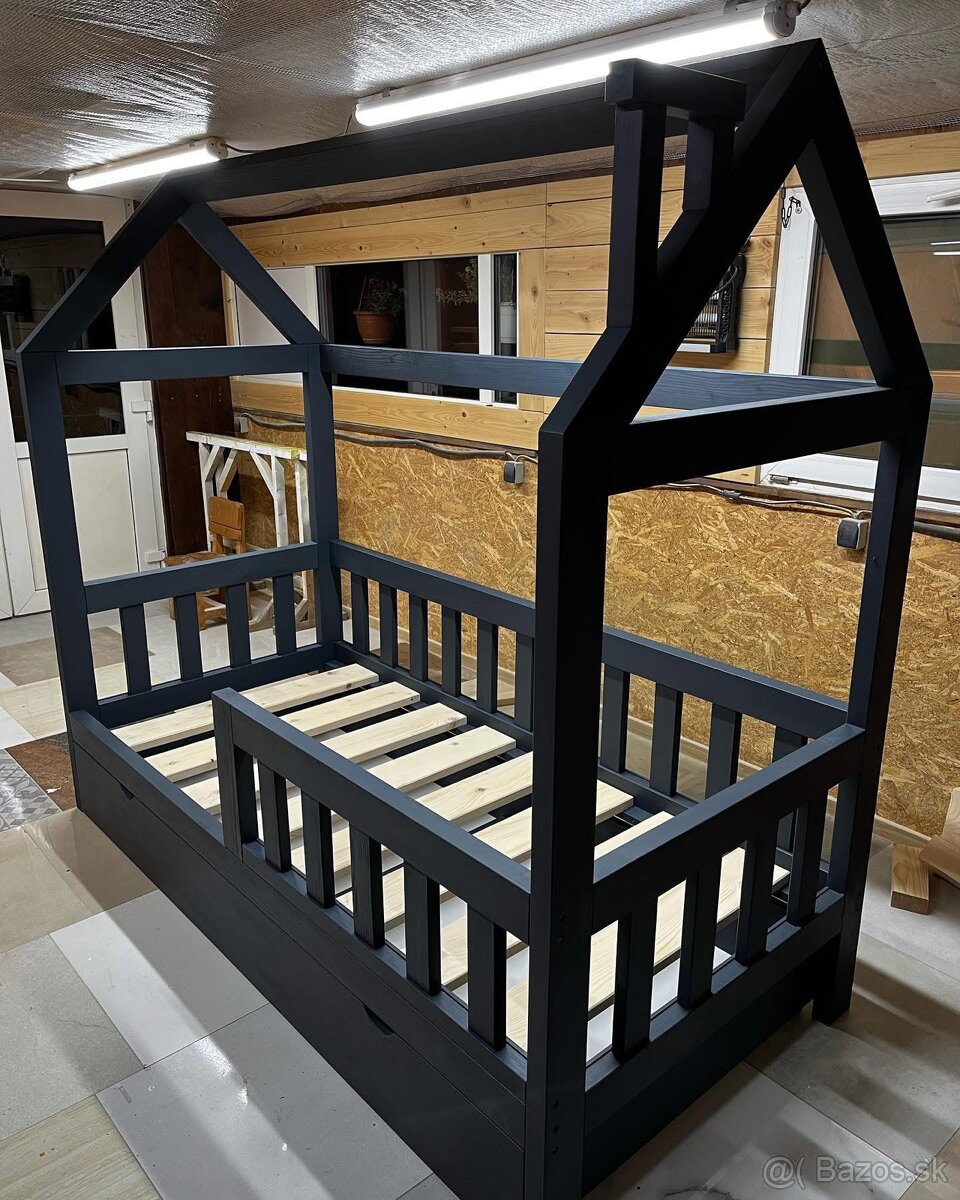 detska domcekova postel - 14