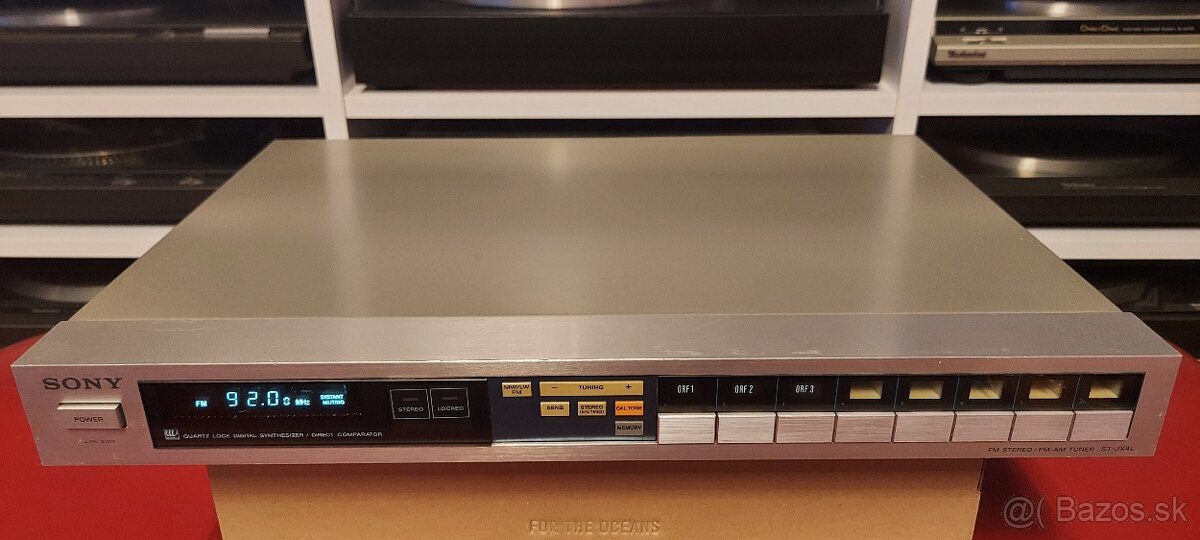 Predám vintage tunery Sony a Technics - 14