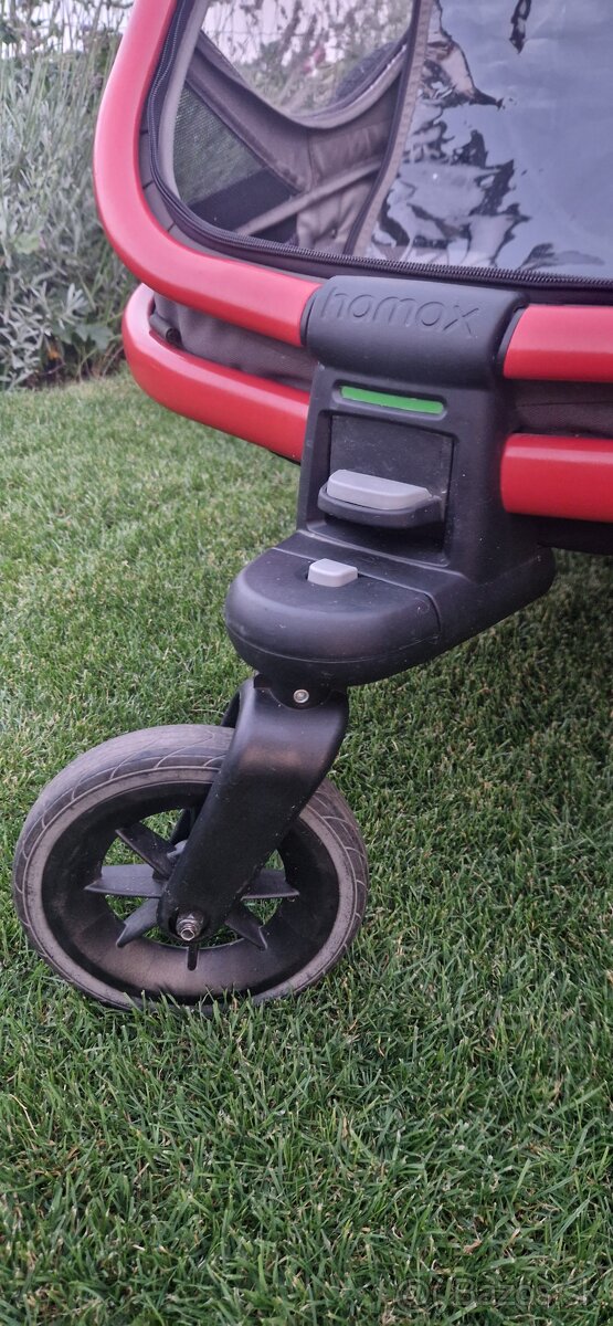 Hamax Outback cyklovozík pre 2 deti TOP stav, komplet výbava - 14