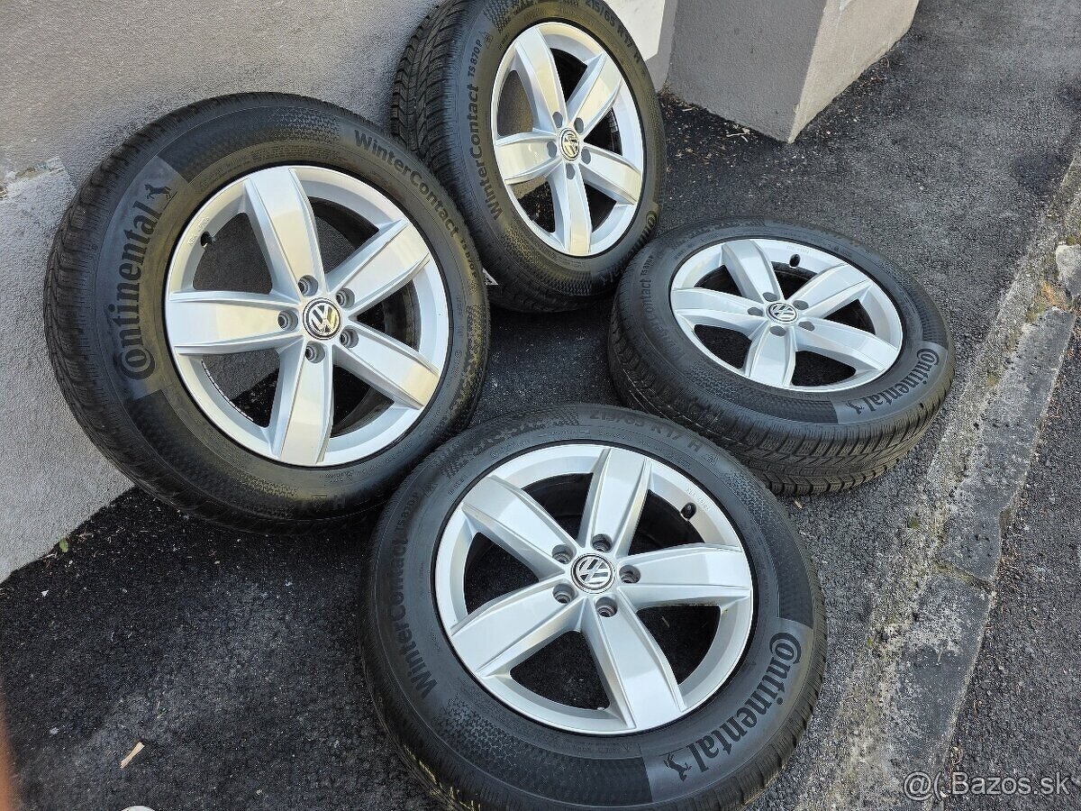 Zimne kolesá VW Tiguan 5x112 r17 215/65 r17 - 14