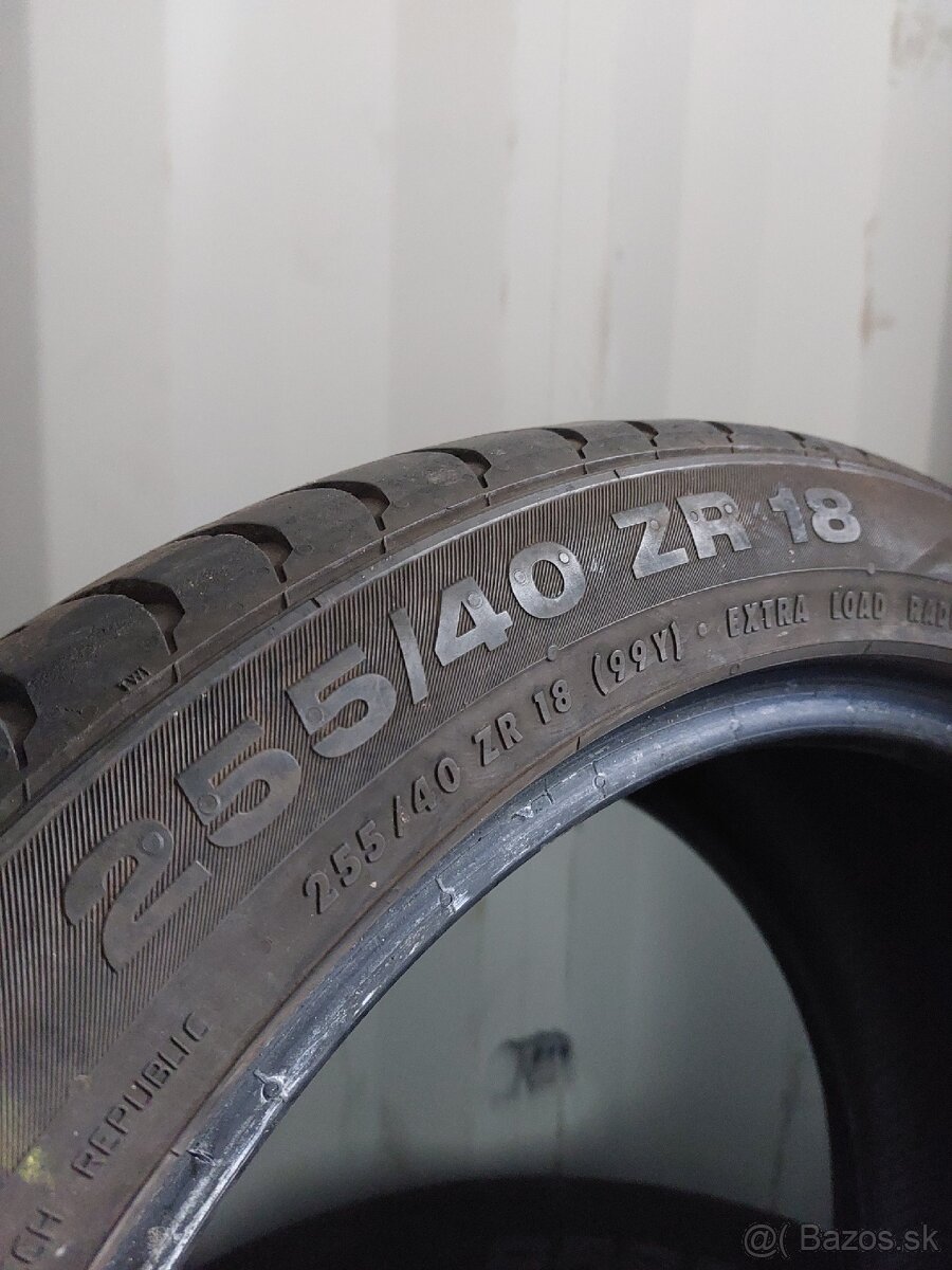 Letné pneu 255/40R18 + 285/35R18 Continental - 14