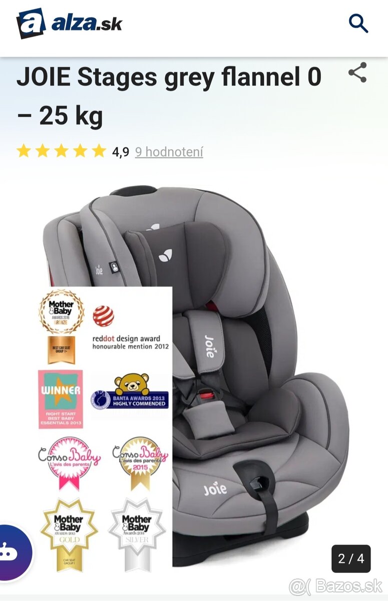 Autosedačka Joie Stages - 14