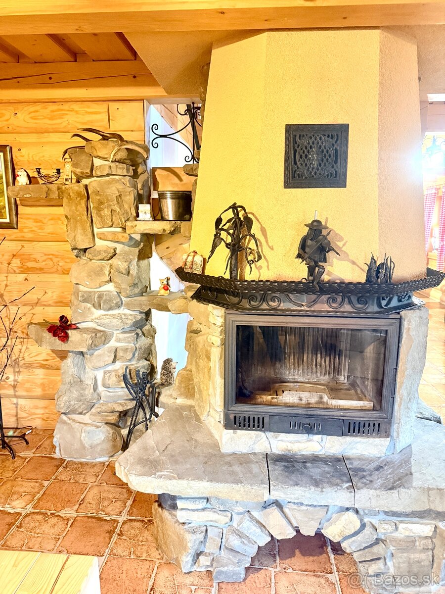 Štýlová zrubová chata pri Oravskej priehrade - 14