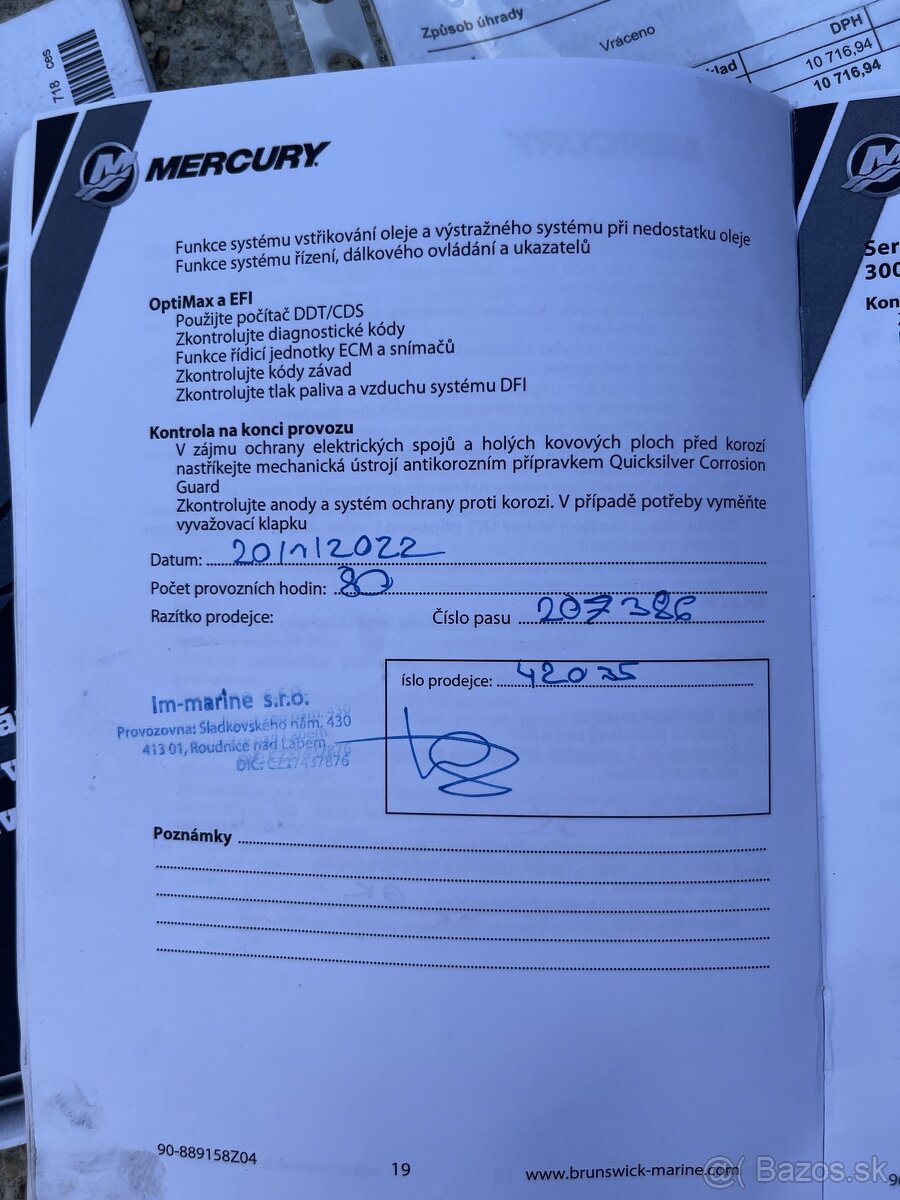 Mercury marine F9,9M - 14