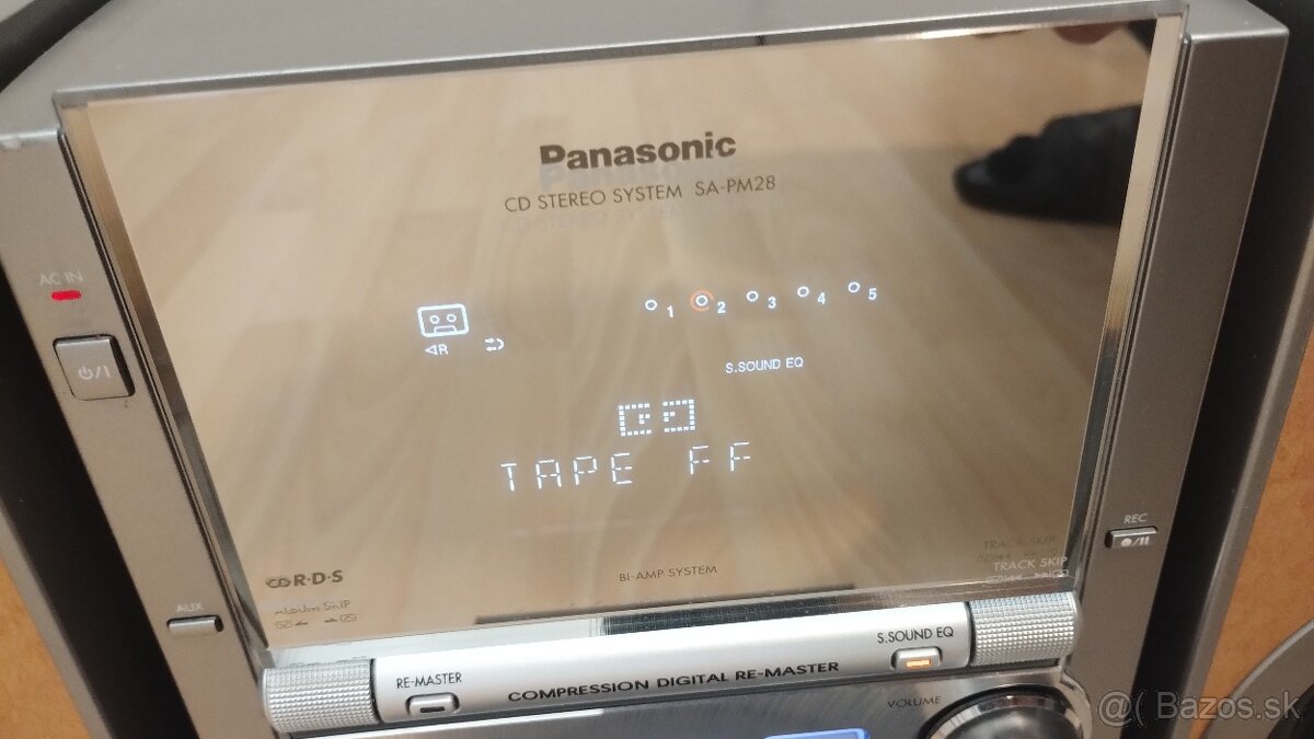 Predám hifi vežu Panasonic SA-PM28 - 14
