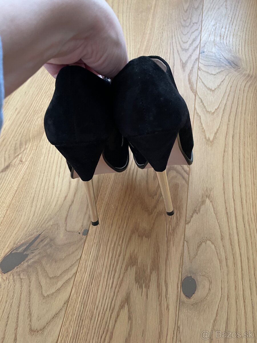 Rozne Zara, New Look, kozene, semisove topanky velkost 37 - 14