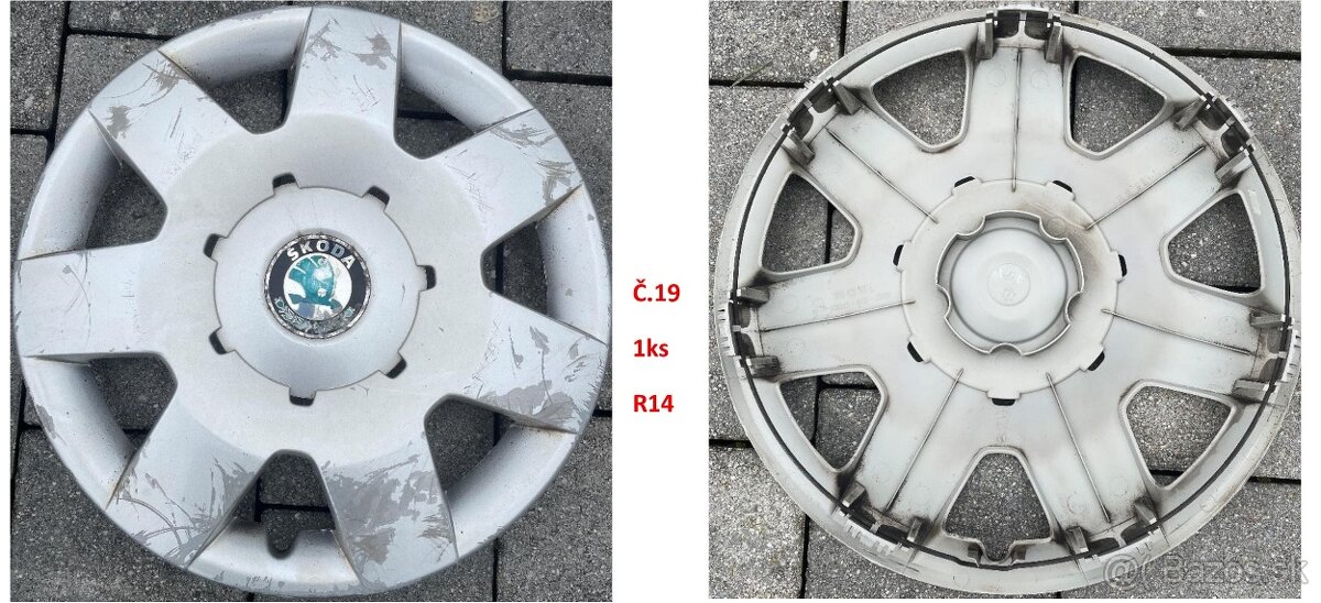 Predám rôzne puklice na disky – rôzne veľkosti a modely - 14