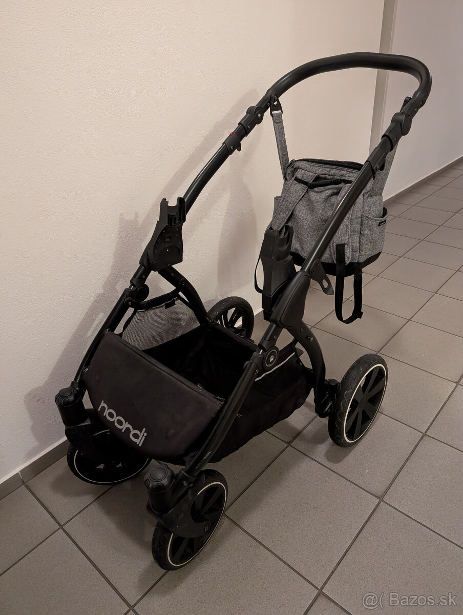 Predám kočík Noordi fjordi 3v1 (Dark grey) - 14