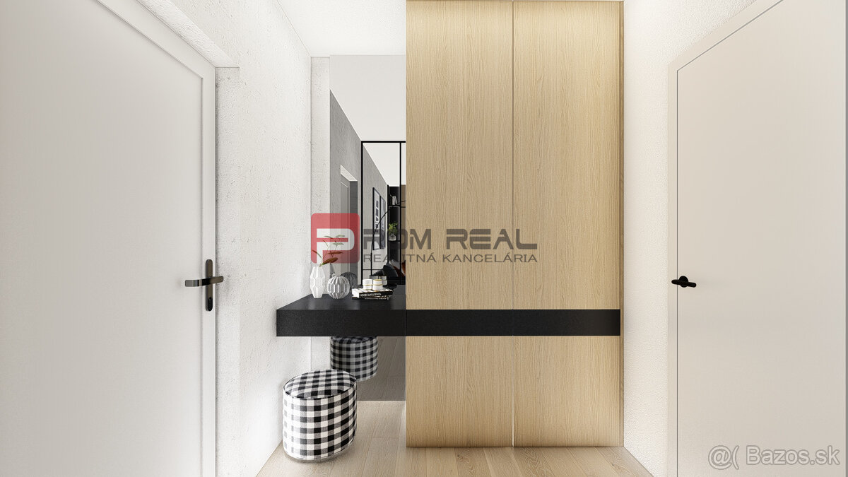 2-izbové byty (54,9 m²) s predzáhradkou a terasou od 158 999 - 14