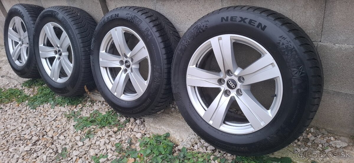 Predám alu elektróny - hliníkové disky r18 Audi - 14