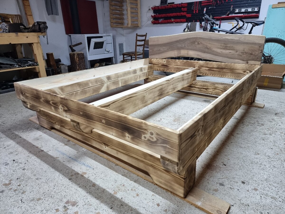 Posteľ z masívu - 14