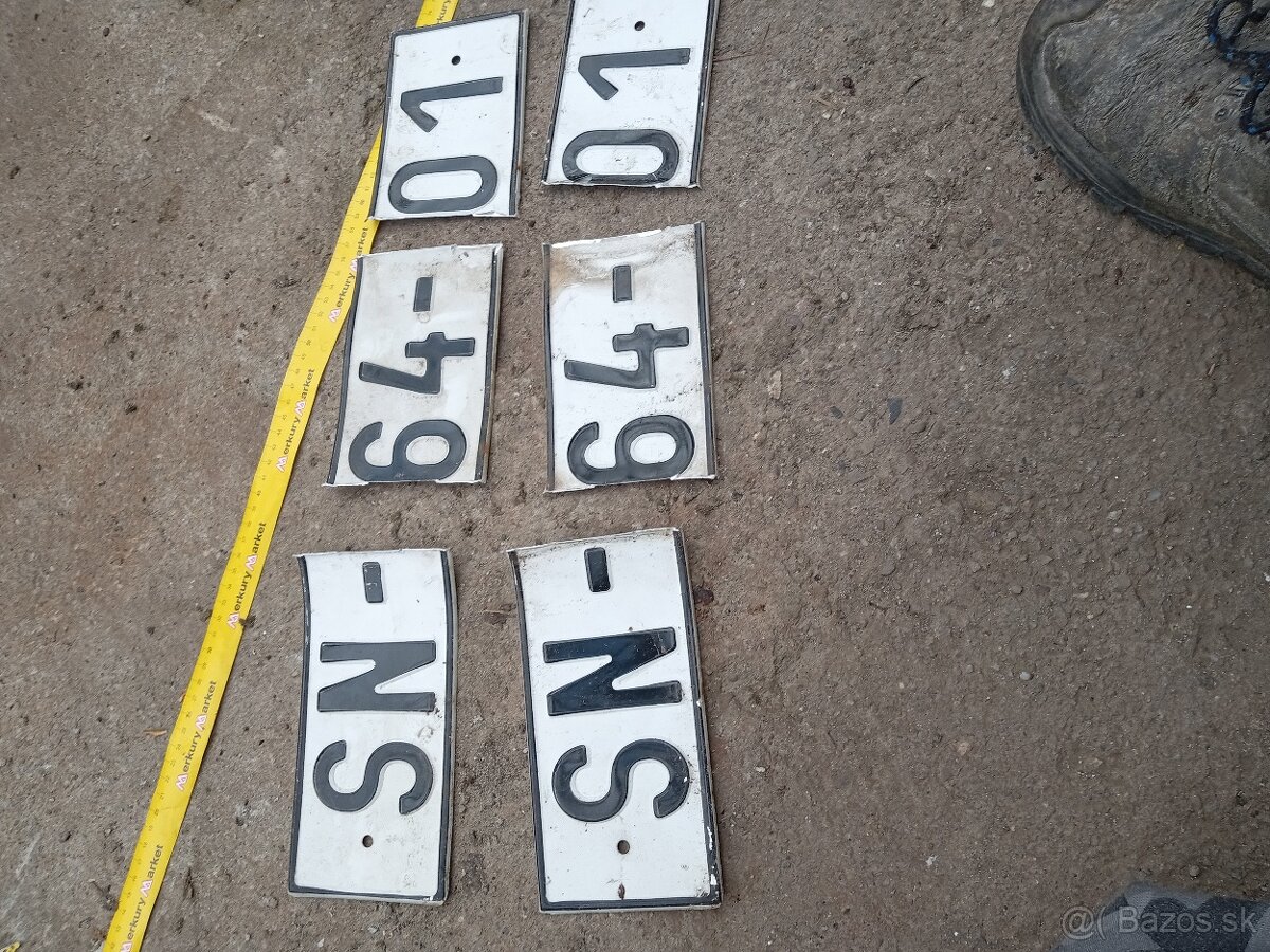 Plech.dozi.Špz .zámok s kľúčom - 14