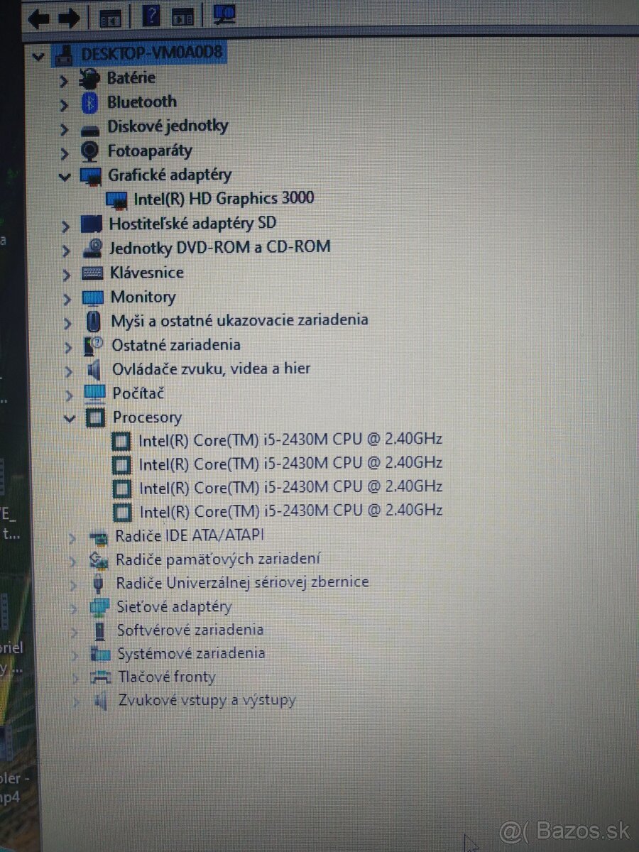 HP ProBook. Intel - i5. 8 GB. 17,3"HD+.640 GB. - 14