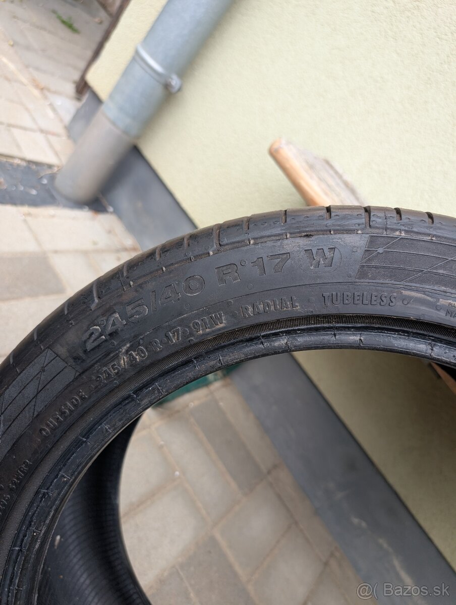 letné pneumatiky Continental ContiSportContact 5 + Sunitrac - 14