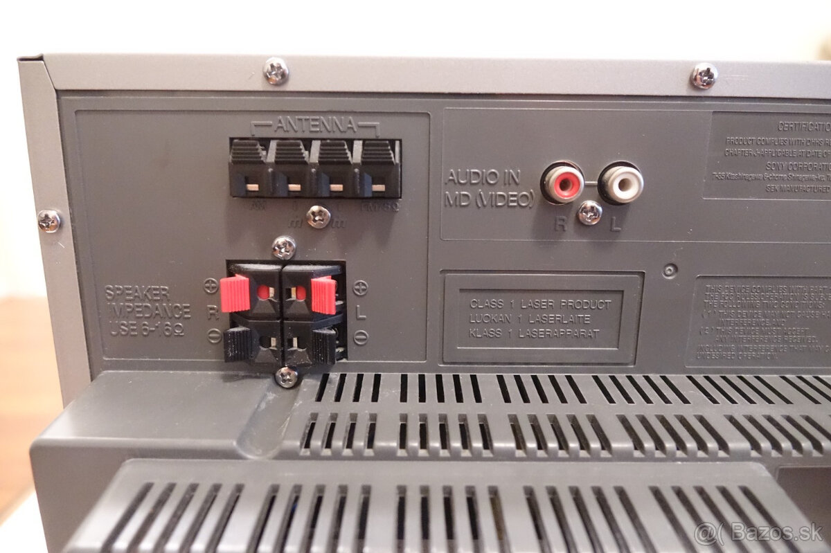 Hi‑Fi minisystém Sony CMT‑CP333 s originálnymi reproduktormi - 14