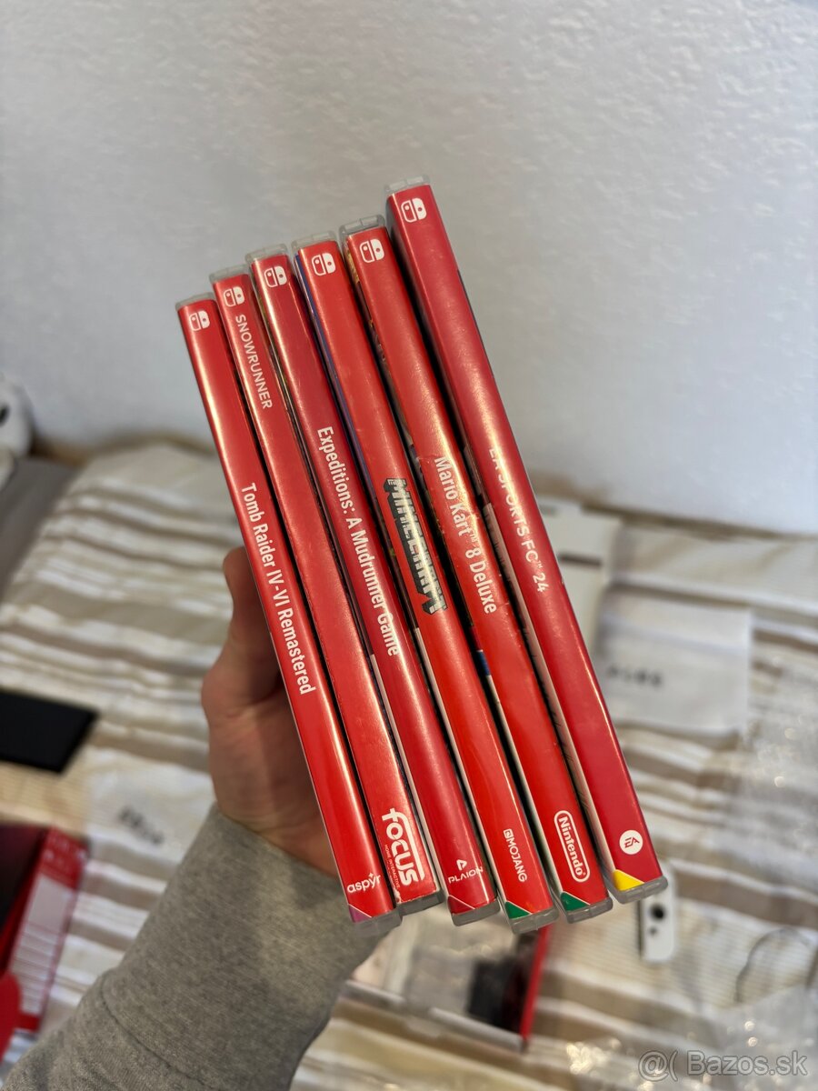 NINTENDO OLED + HRY + PRO OVLADAC - 14