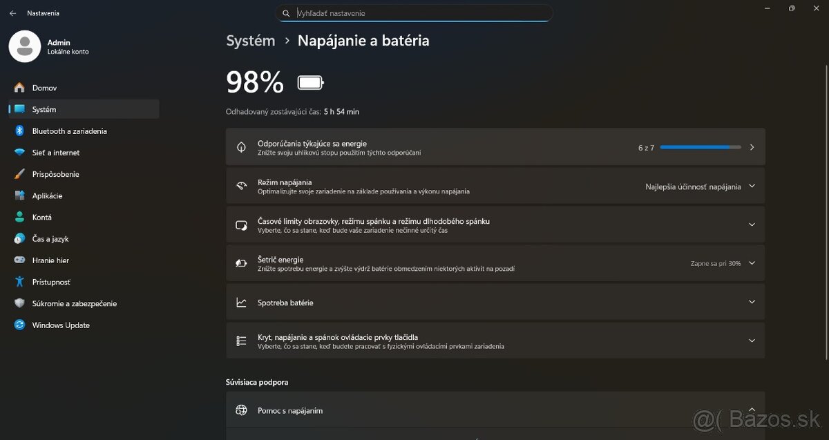 Asus E410MA /Intel N4020/4GB RAM/FHD/128GB SSD/Nová batéria - 14