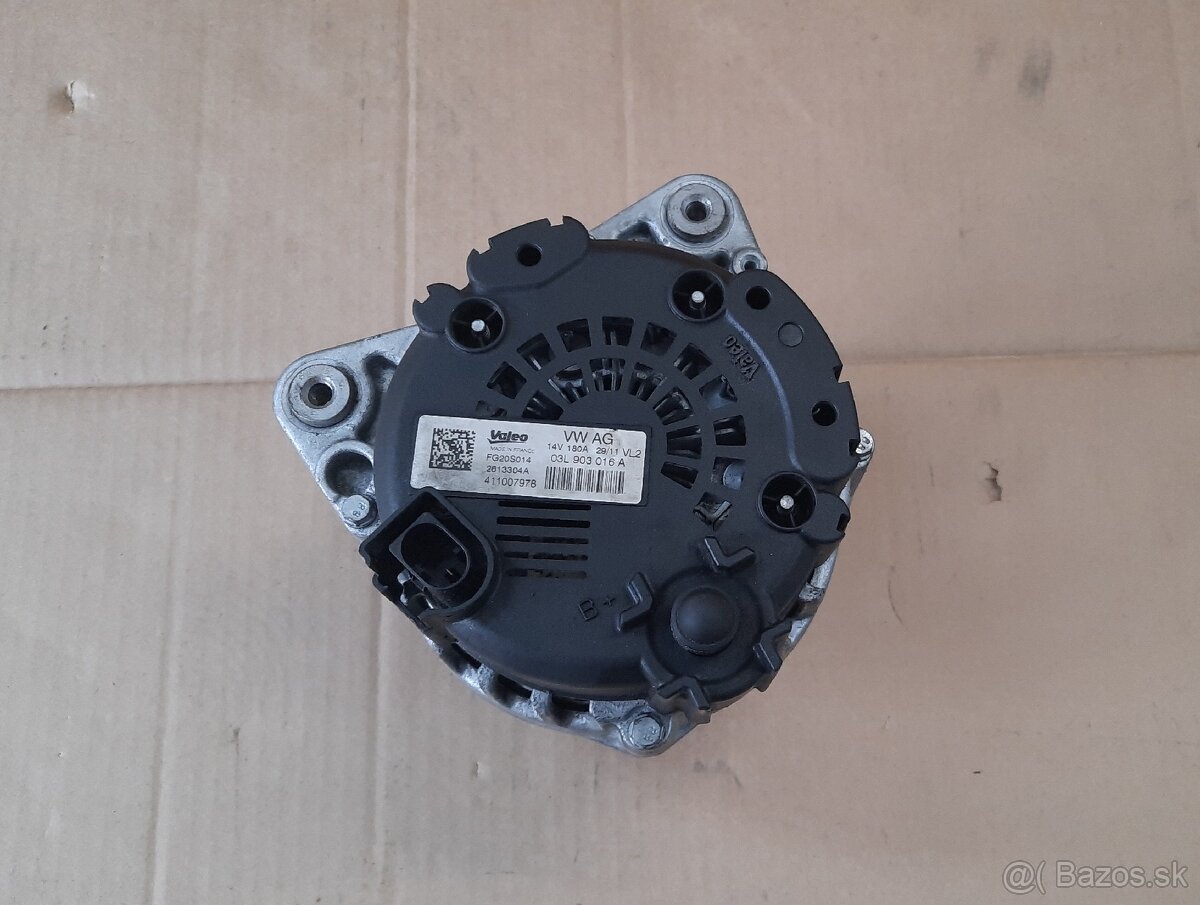 alternátor 1.6TDI, 2.0TDI Superb 3 - 14