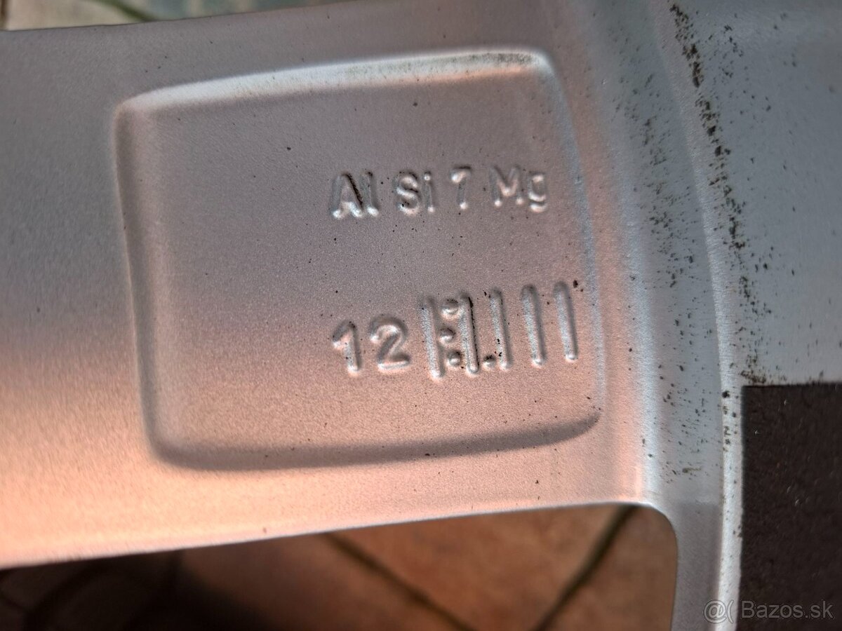 Originálne hlinikove disky Audi R16, 5x112 - 14