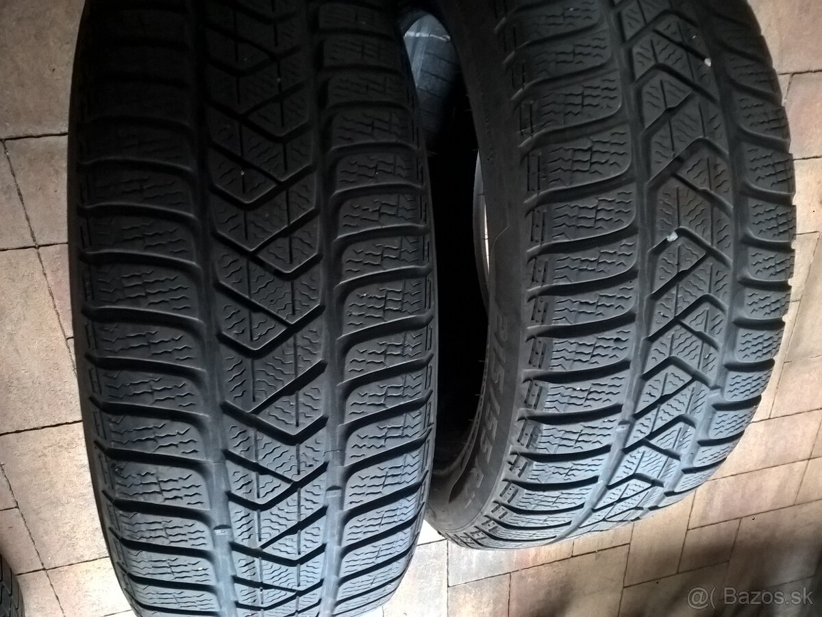 ZIMNÉ 215/55 R17 DUNLOP CONTINENTAL a PIRELLI - OD 15,-€/kus - 14