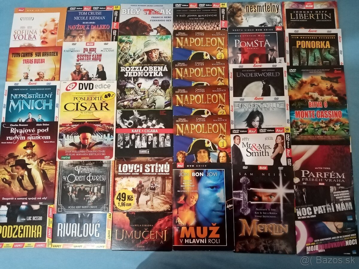 Stovky orig.DVD v kartonu od 0,5 eur (v češtině ;o) - 14