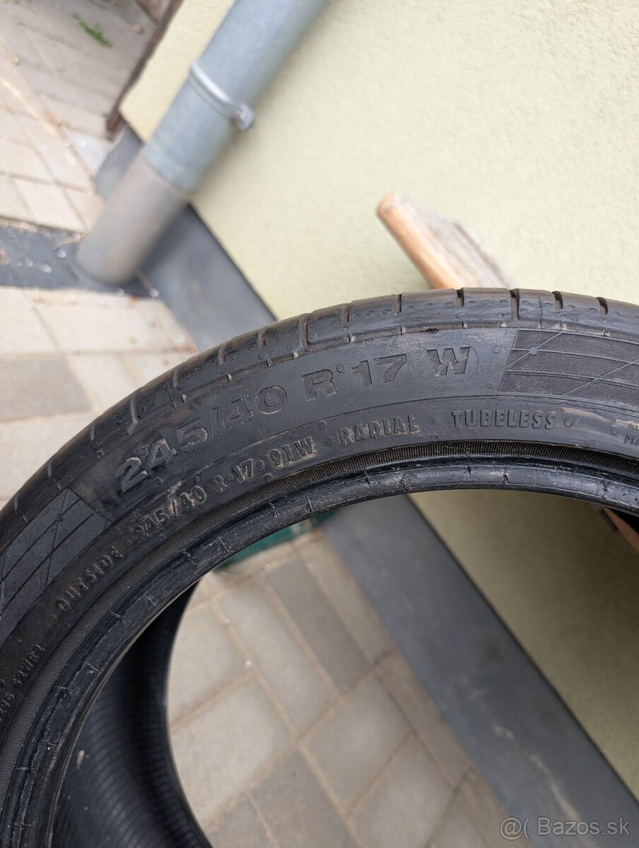 letné pneumatiky Continental ContiSportContact 5 + Sunitrac - 14