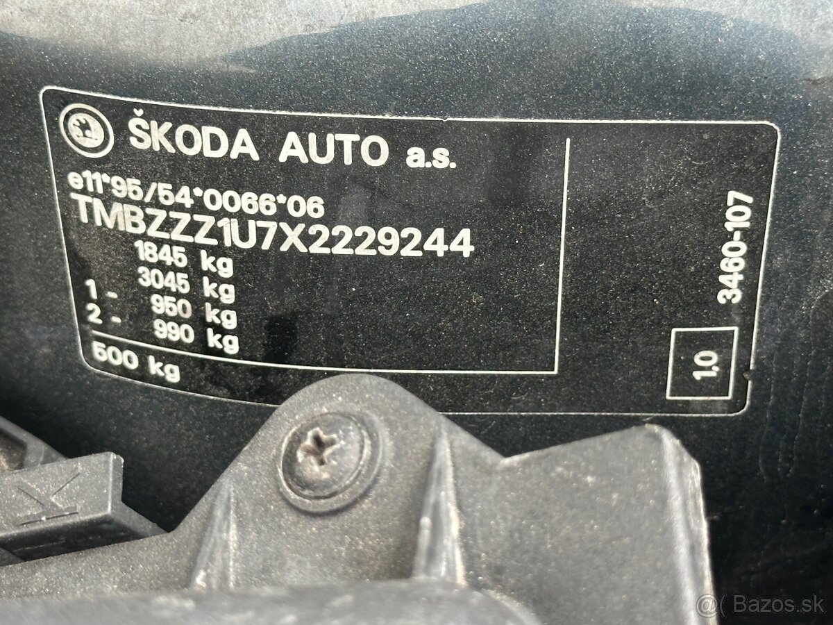 Predám Škoda Octavia 1.9 TDI 81kw - 14