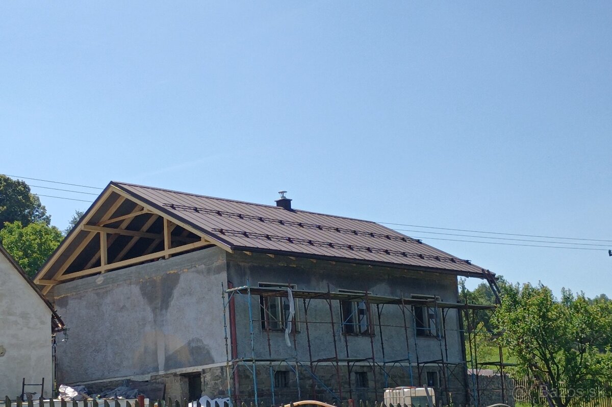 REKONŠTRUKCIE STRIECH S DODANÍM MATERIÁLU - 14
