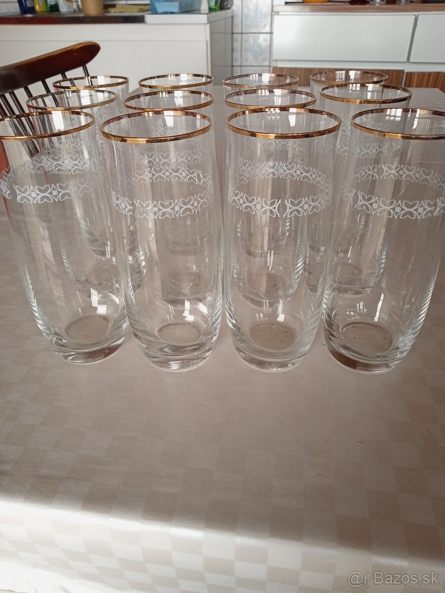 Poháre sklenené - 14