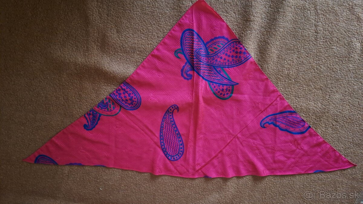 Hodvábne, vlnené šatky, šály - 14