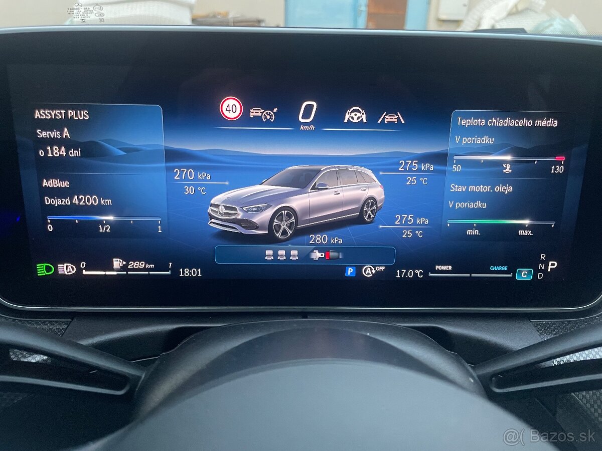 MB C TRIEDA 220d 10/2024 AMG LINE 200PS - 14