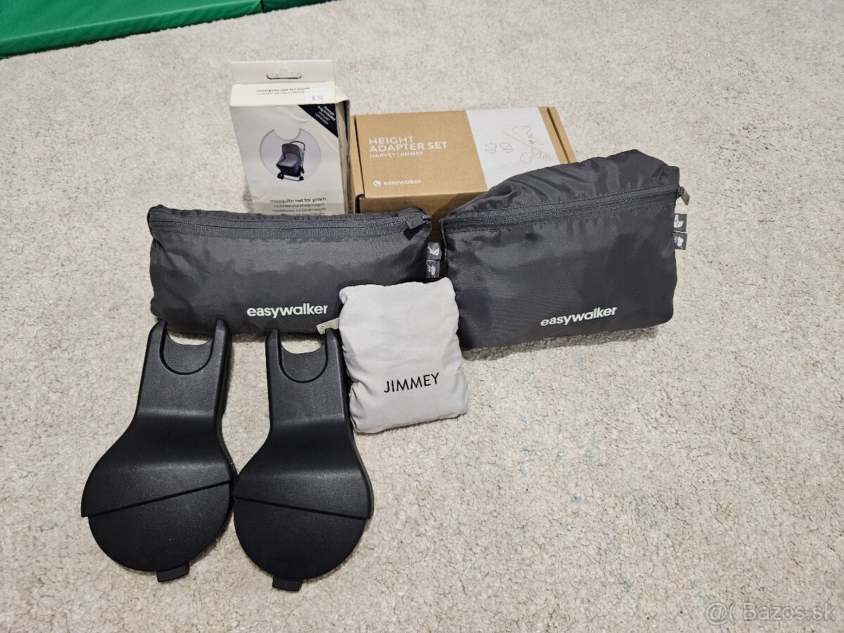 Kombinovaný kočík Easywalker Jimmey Iris Grey - 14