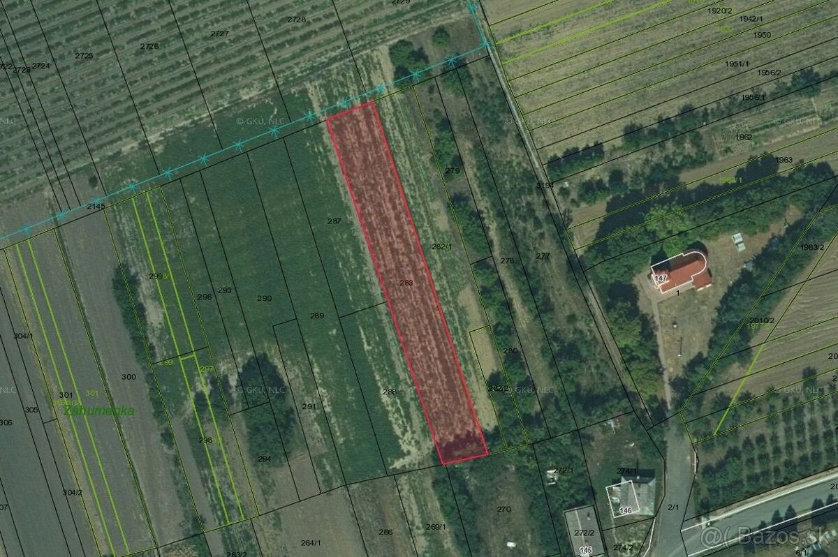 Markovce – 1.554 m2 POZEMOK na mobilný dom / karavan / chatu - 14