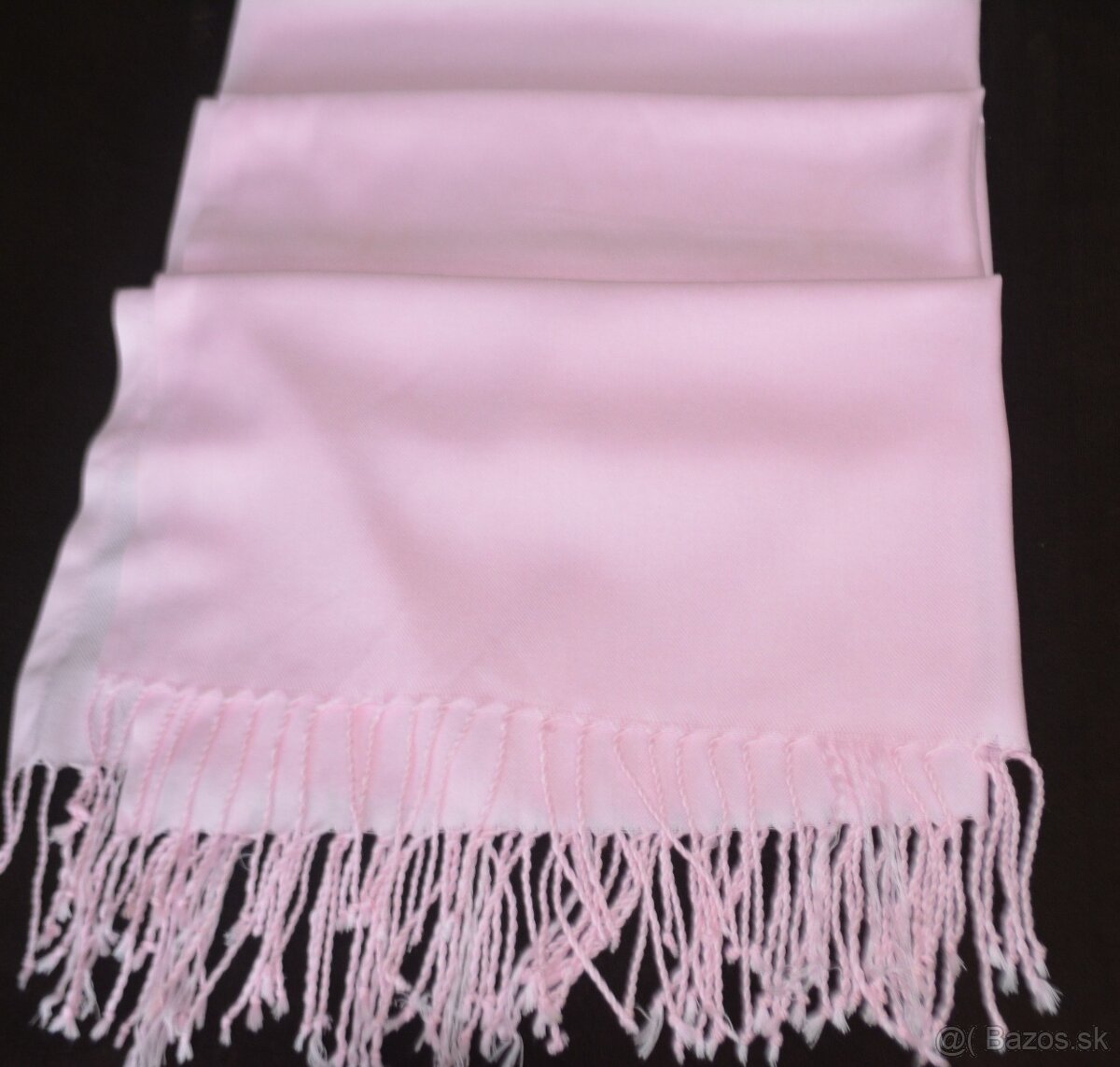 2x pashmina, lososová a ružová - 14