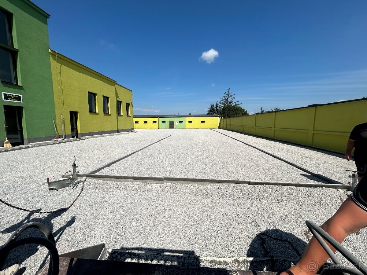 Strojová pokladka/ukladanie zámkovej dlažby TOP - 14