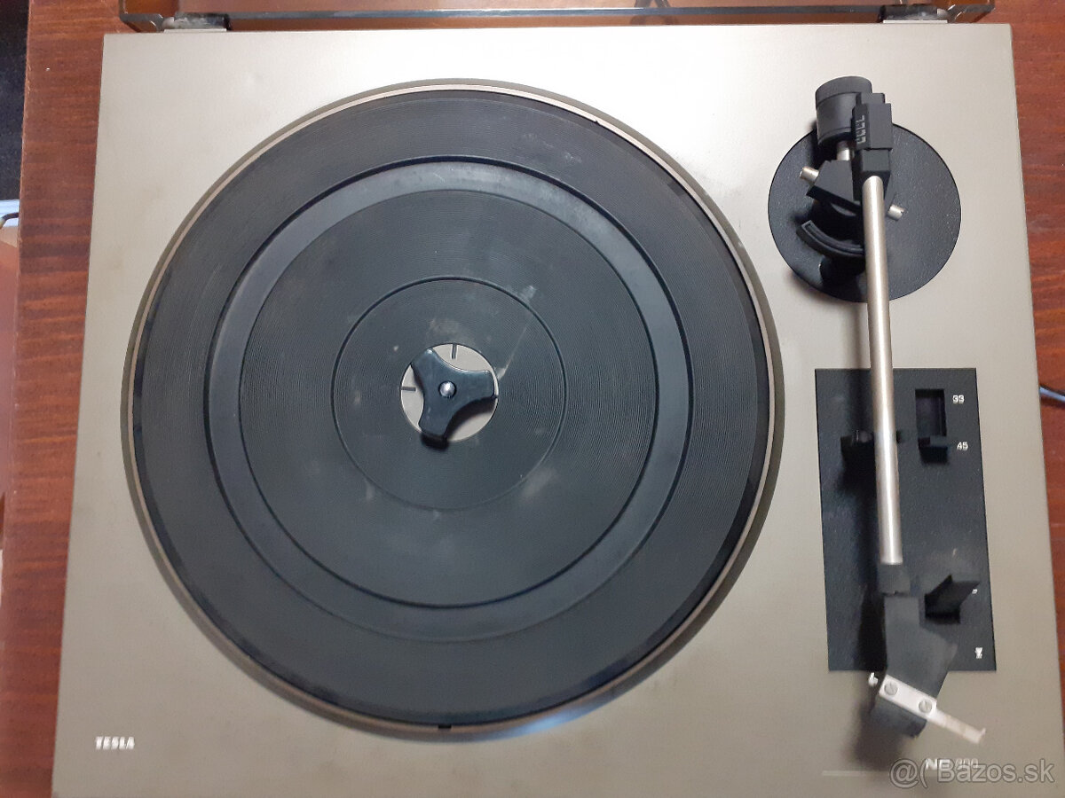 TESLA - Moderato 1037 -Gramofon +zosilňovač+rádio - 14