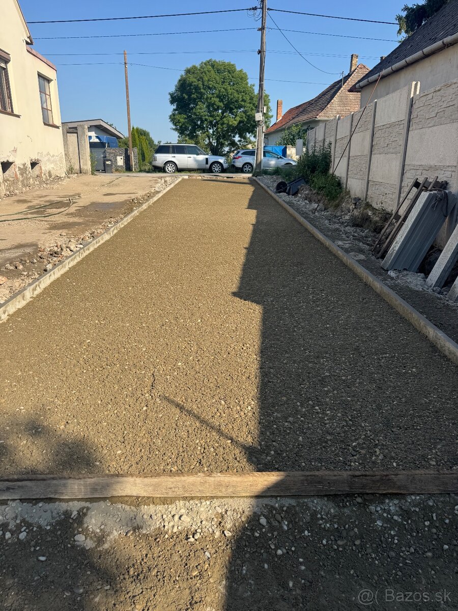 Základové dosky, spevnené plochy, pripojky, stavby na kľúč - 14